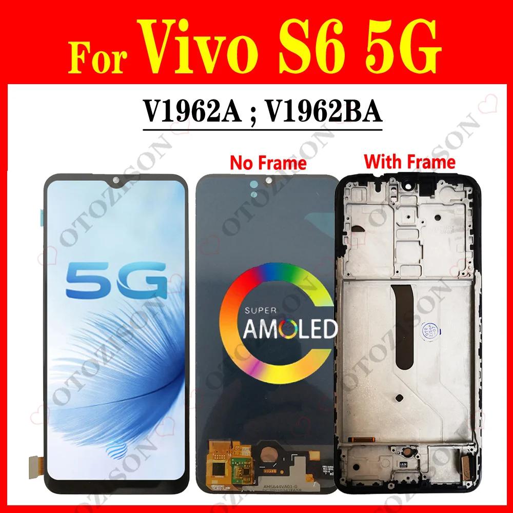 Vivo S6  LCD ÷,  V1962A V1962BA ũ, ġ Ÿ  ü, S6 ÷ ǰ, ׽Ʈ Ϸ, 5G LCD